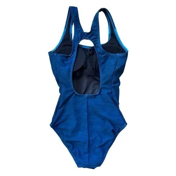 TYR Women's Maxfit Splice Swimsuit - Navy & Blue Size 8 NWT